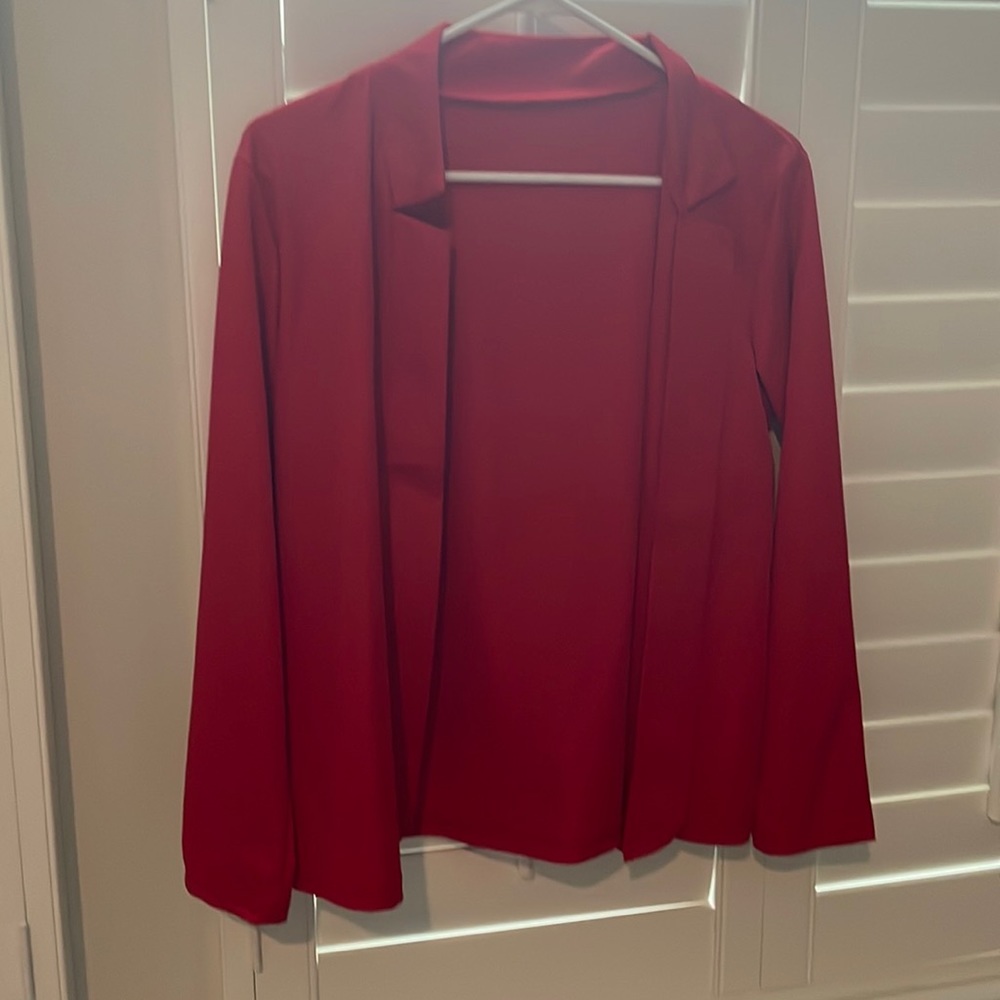 Red jacket